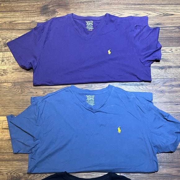 Ralph Lauren Polo Tshirt Size Medium Bundle of 3 - Picture 2 of 16